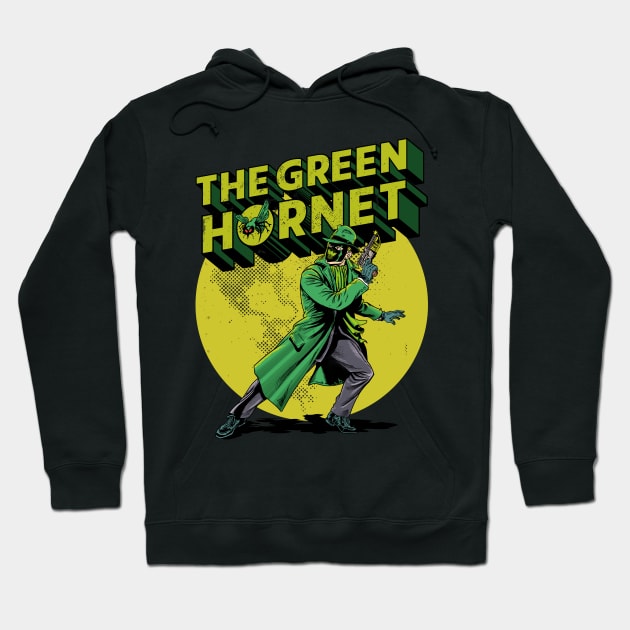 The green hornet Hoodie by Playground